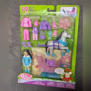 Polly pocket Sleigh Day Set